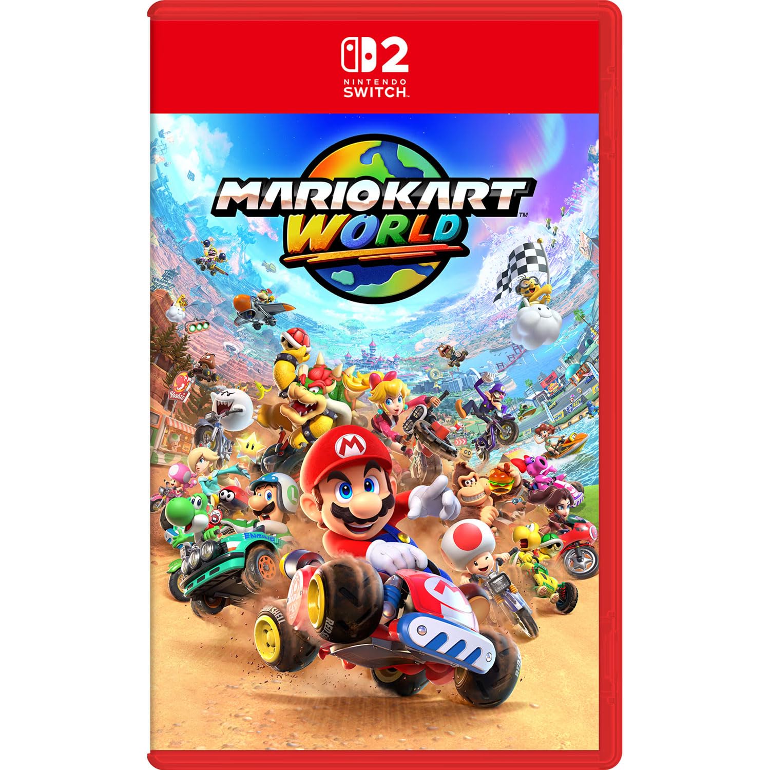 Nintendo Switch™ 2 + Mario Kart™ World Bundle versión internacional